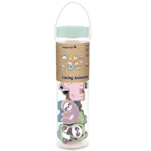Tooky Toy: Felfűzhető állatok játékszett (TJ003)