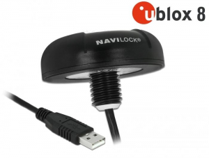Navilock NL-8004U u-blox 8 USB GPS vevőegység (62531)