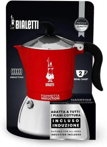 Bialetti Fiammetta Indukciós 2 adagos kávéfőző piros (7147)