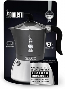 Bialetti Fiammetta Indukciós 2 adagos kávéfőző szürke (7148)