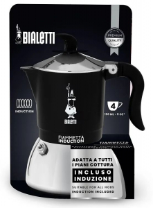 Bialetti Fiammetta Indukciós 4 adagos kávéfőző fekete (7146)