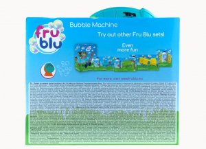 Fru Blu buborékfújó gép 0,4L folyadékkal (DKF0506)