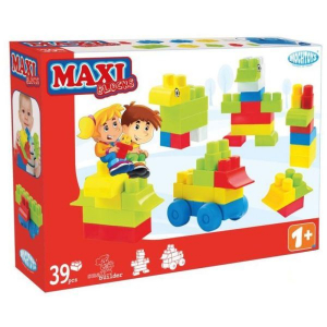 Mochtoys Maxi Blocks: Fejlesztő építőjáték - 39 db-os (10944)