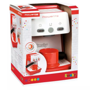Smoby: Rowenta Mini Espresso játék kávéfőző - piros (310546)