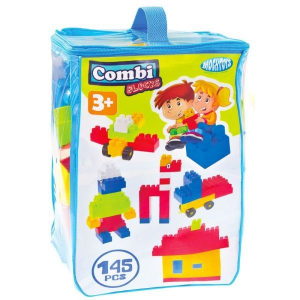 Mochtoys Combi Blocks: Műanyag építőkocka szett - 145 db-os (5787)