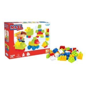 Mochtoys Maxi Blocks: Fejlesztő építőjáték - 39 db-os (10944)