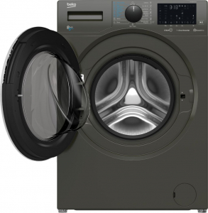 Beko HTV 8736 XC0M elöltöltős mosó-szárítógép szürke