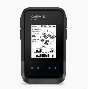 Garmin eTrex napelemes navigáció fekete (010-02782-00)