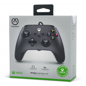 PowerA Xbox Series X/S vezetékes kontroller fekete (1519265-02)