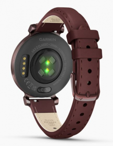 Garmin Lily 2 Classic okosóra sötétbronz, szeder tok és bőrszíj (010-02839-03)