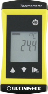 Greisinger G1700 hőmérséklet mérő, érzékelő típus Pt1000 (610870)