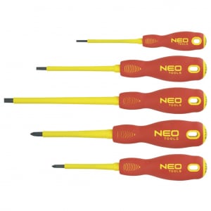 NEO Tools szigetelt csavarhúzó készlet 5db (04-220)