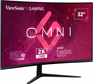 32" ViewSonic VX3218C-2K &iacute;velt LCD monitor fekete