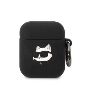 Karl Lagerfeld Airpods tok fekete (KLA2RUNCHK)