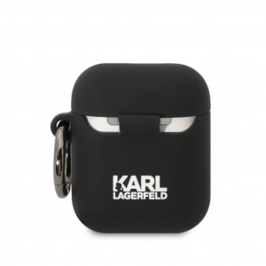 Karl Lagerfeld Airpods tok fekete (KLA2RUNCHK)