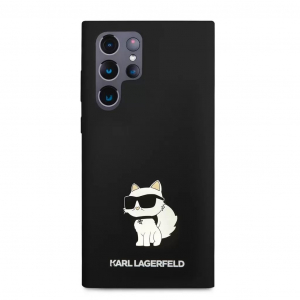 Karl Lagerfeld Samsung Galaxy S23 Ultra tok fekete (KLHCS23LSNCHBCK )