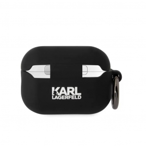 Karl Lagerfeld Airpods Pro 2 tok fekete (KLAP2RUNIKK)