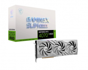MSI GeForce RTX 4070 Ti SUPER 16GB GAMING X SLIM WHITE videokártya