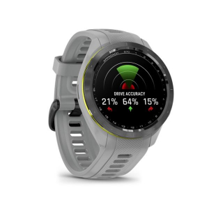 Garmin Approach S70 okosóra (42mm) fekete kerámia púderszürke szilikon szíjjal (010-02746-11)