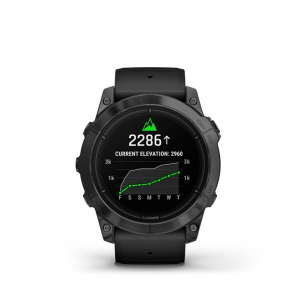 Garmin Epix Pro (Gen 2) okosóra 51 mm, szürke, fekete szilikon szíjjal (010-02804-21)