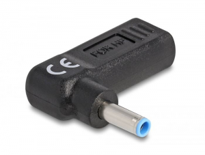 Delock HP 4.5x3.0mm -> USB-C notebook töltő adapter (60004)