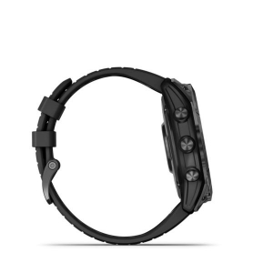 Garmin Epix Pro (Gen 2) okosóra 51 mm, szürke, fekete szilikon szíjjal (010-02804-21)