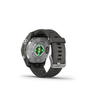 Garmin fenix 7S Pro – Solar Edition okosóra grafitszínű szíjjal (010-02776-01)