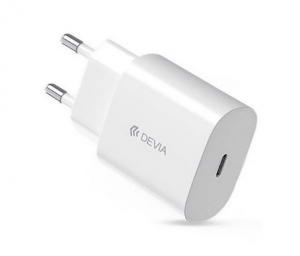 Devia Smart USB-C hálózati töltő adapter PD 25W fehér (EA315_W)