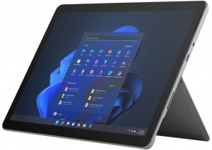 Microsoft Surface Go 4 tablet 128GB Win 11 Pro ezüst (XHU-00004)