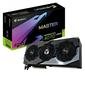 Gigabyte GeForce RTX 4070 Ti SUPER 16GB SUPER MASTER 16G videokártya (GV-N407TSAORUS M-16GD)