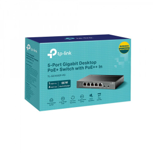 TP-Link TL-SG1005P-PD 10/100/1000Mbps 5 portos mini switch