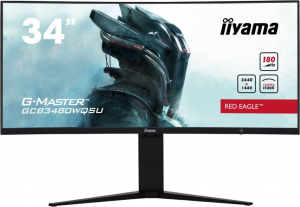 34" iiyama G-Master Red Eagle GCB3480WQSU-B1 ívelt LCD monitor