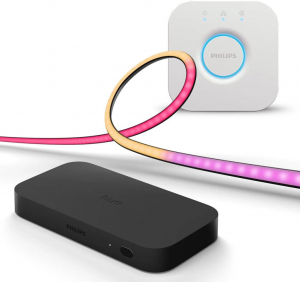 Philips Hue Play Gradient Lightstrip 55" ledszalag + Philips Hue HDMI Sync Box EMEA + Philips HUE Bridge EU (PHL23031set)