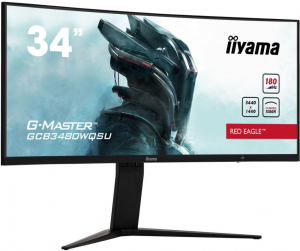 34" iiyama G-Master Red Eagle GCB3480WQSU-B1 ívelt LCD monitor