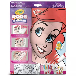 Crayola POPs: 3D foglalkoztató - Disney hercegnők (04-0743)