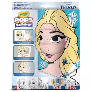 Crayola POPs: 3D foglalkoztató - Disney Jégvarázs (04-0742)