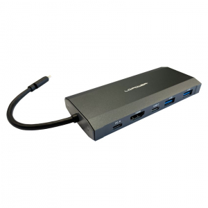 LC Power USB-C multi-Hub M.2 SSD slottal (LC-HUB-C-MULTI-7-M2)