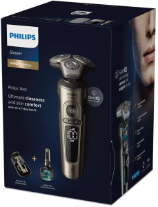 Philips SP9883/36 Shaver Series 9000 Prestige nedves és száraz elektromos borotva SkinIQ-val