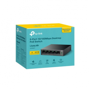 TP-Link LS105LP 10/100Mbps 5 portos switch