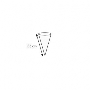 Tescoma DELÍCIA vászon habzsák 35cm, 6 adagolófej (630487.00)