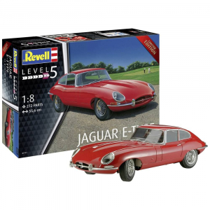 Revell 07717 Jaguar E-Type Autómodell építőkészlet 1:8