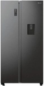 Hisense RS711N4WFE side by side hűtőszekrény sötétszürke