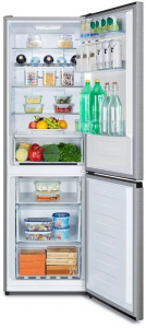 Hisense RB395N4BCE alulfagyasztós hűtőszekrény inox