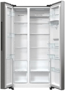 Hisense RS711N4WCD side by side hűtőszekr&eacute;ny inox