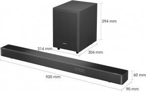 Hisense AX3120G 3.1.2 csatornás hangprojektor