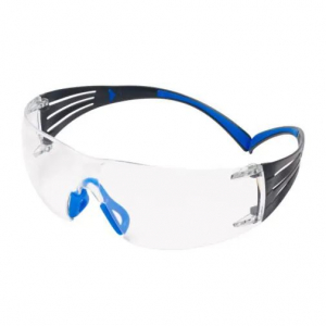 3M SecureFit SF401SGAF-BLU védőszemüveg, párásodásmentes, karcálló, kék-szürke