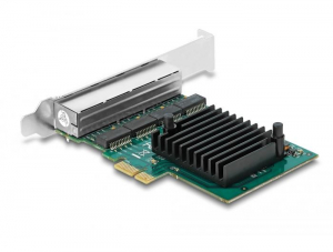 Delock PCI Express x1 Kártya - 4 x Gigabit LAN (89025)