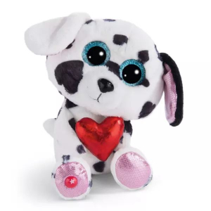 Nici: Topaz, a dalmata plüssfigura szívecskével - 15 cm (49236)