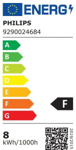 Philips Hue LED fényforrás E27 8W kezdőcsomag (929002468406)