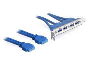 DeLock 4x USB 3.0 hátlapi kivezetés (82974)